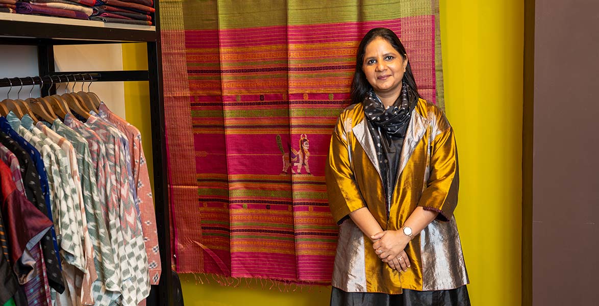 Gunjan Jain: The Seafarer of Odisha Ikat