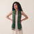 Tussar Silk Beej Stole - Green