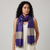 Tussar Silk Stole - Deep Violet