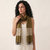 Tussar Silk Stole - Henna Green