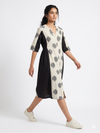 Handwoven Cotton Gathered Dress White