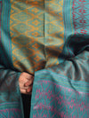 Parvat Handwoven Tussar Silk Dupatta - Sea Green
