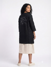 Handwoven Ikat Silk Reversible Jacket- Gold