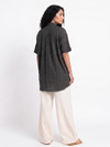 Handwoven Cotton Unisex Shirt - Black