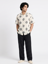 Handwoven Cotton Unisex Shirt - White