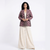 Handwoven Ikat  Ahimsa Tussar Silk Jacket- Purple