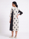 Handwoven Cotton Gathered Dress - White