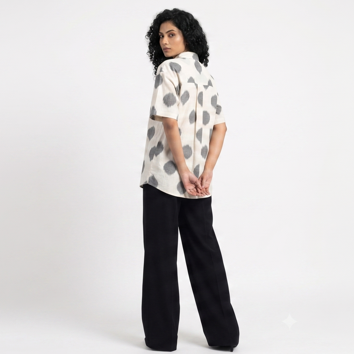 Handwoven Cotton Unisex Shirt - White