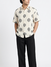 Handwoven Cotton Unisex Shirt White