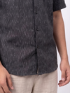 Handwoven Cotton Unisex Shirt Black