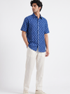 Handwoven Cotton Unisex Shirt Teal