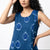 Handwoven Cotton Slip Dress- Cerulean