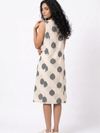 Handwoven Cotton Slip Dress White