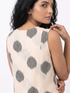 Handwoven Cotton Slip Dress White