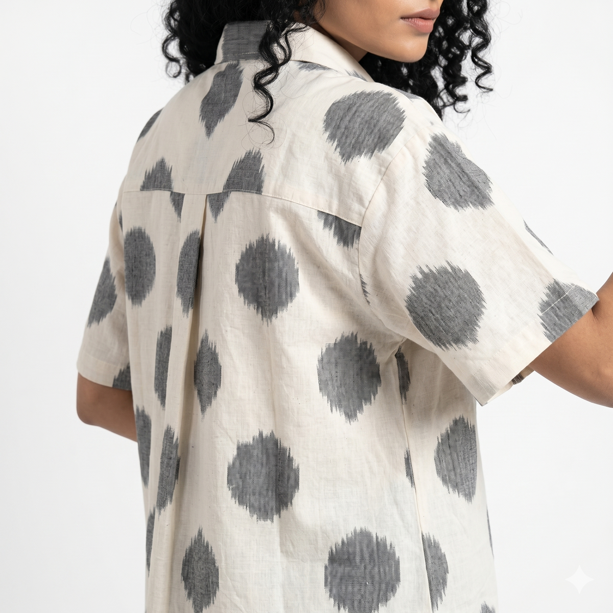 Handwoven Cotton Unisex Shirt White