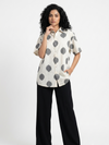 Handwoven Cotton Unisex Shirt White