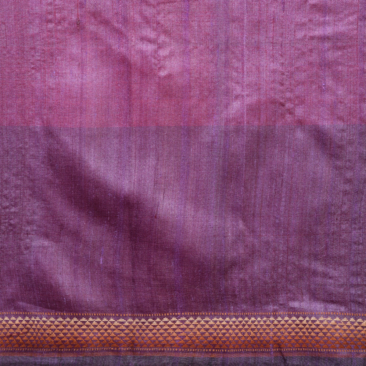 JHOTI Handwoven Tussar Silk Saree - Lilac Purple